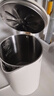 九陽(yáng)（Joyoung）熱水壺燒水壺電水壺1.5L大容量  316L不銹鋼內膽 雙層隔熱  0膠水壺K15FD-W170 曬單實(shí)拍圖