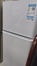 TCL 116升二級能效雙開門兩門二門養(yǎng)鮮冰箱小戶型小型家用節(jié)能電冰箱租房國家補貼118升級款R116L5-B 曬單實拍圖