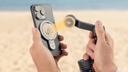 大疆 DJI Osmo Mobile 7P 全場景跟拍手機(jī)穩(wěn)定器OM7P智能跟拍直播vlog防抖手持云臺折疊自拍桿拍攝神器 Vlog套裝（Mic Mini 發(fā)射器碳素黑） 官方標(biāo)配 曬單實(shí)拍圖