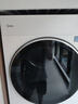 美的（Midea）洗烘套裝10KG滾筒洗衣機+變頻熱泵烘干機【清風明月2.0洗烘塔】1.15洗凈比海鹽白以舊換新 海鹽白|MGH20AIR-W 曬單實拍圖