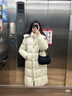 美力城羽絨服冬季時尚超輕鵝絨服長款外套女 曬單實拍圖