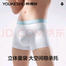 有棵樹(shù)冰絲男士?jì)妊澞?0A抗菌薄荷底檔透氣吸濕速干青年平角四角短褲衩 曬單實(shí)拍圖