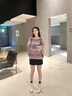 愛(ài)步（ECCO）靴子女 2025新款冬季切爾西靴羊皮中跟厚底方頭女靴 型塑290983 石灰色29098301378 38 曬單實(shí)拍圖