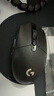 羅技（G）G304LIGHTSPEED無(wú)線(xiàn)鼠標(biāo)游戲電競(jìng)吃雞宏編程輕巧便攜邏輯 G304黑色+大G桌墊 曬單實(shí)拍圖