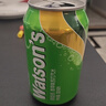 屈臣氏（Watsons）蘇打水香草味低糖0脂低卡氣泡飲料調(diào)酒330mL*24罐JOJO聯(lián)名 曬單實拍圖