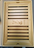 從簡(jiǎn) 家用竹制儲水式茶盤(pán)簡(jiǎn)約小號茶托盤(pán)功夫茶具茶臺竹托盤(pán) 高山竹盛水盤(pán)(中號)：35*23*6cm 曬單實(shí)拍圖