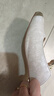 奧古獅登（Agsdon）拖鞋女夏季新款新中式國風一字帶半拖鞋粗跟包頭拖鞋452022米38 曬單實拍圖