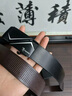 啄木鳥(niǎo)皮帶男士真牛皮無(wú)牙內穿自動(dòng)扣腰帶簡(jiǎn)約休閑皮帶潮生日禮物送男友 曬單實(shí)拍圖