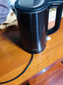 蘇泊爾（SUPOR）電水壺熱水壺1.7L大容量全鋼無(wú)縫雙層防燙大功率電熱水壺316L不銹鋼燒水壺 SW-17J17L 曬單實(shí)拍圖