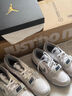 耐克（NIKE）Jordan官方耐克喬丹AJ312男子運動鞋秋季緩震低幫CD7069 124白/深藏青/淺灰/冷灰 42 曬單實拍圖