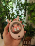 名創(chuàng  )優(yōu)品（MINISO）2025新款3c認證暖手寶送女生暖手神器長(cháng)續航暖寶寶可愛(ài)萌寵捂迷你手握充電熱生日禮物學(xué)生適用小米 粉小鹿【1秒速暖｜熱敷暖宮｜6500毫安大容量】 曬單實(shí)拍圖