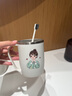 304不銹鋼漱口杯情侶刷牙杯高顏值學(xué)生牙刷杯防霉牙缸洗漱杯牙杯 情侶2個(gè)裝帶把【愛(ài)心男孩+愛(ài)心女孩】 曬單實(shí)拍圖