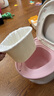 babycare馬桶坐便器蹲便器兒童馬桶仿真馬桶坐便圈2-6歲寶寶便盆維爾粉 曬單實(shí)拍圖
