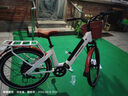 鳳凰D1鋰電池助力電動(dòng)自行車禧瑪諾變速超長(zhǎng)續(xù)航男女士單車助力車 D1-26寸/米白色/單速/輻條輪-36V 10A（純電續(xù)航約40KM） 曬單實(shí)拍圖