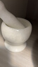 品喻（PINYU）玉石蒜臼子天然石頭搗蒜器石臼蒜泥神器研磨器家用搗碎搗藥罐擂缽 曬單實(shí)拍圖