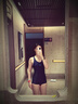 速比濤（Speedo）游泳館專業(yè)競(jìng)速訓(xùn)練泳衣女連體抗氯速干顯瘦游泳衣運(yùn)動(dòng)溫泉泳裝 黑色【專業(yè)訓(xùn)練,教練推薦】 M (34) 身高165/體重50-57kg 曬單實(shí)拍圖