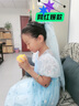 迪士尼愛莎公主裙夏季女童冰雪奇緣子蓬蓬紗生日禮服兒童艾莎長(zhǎng)款連衣裙 品牌藍(lán)裙+皇冠魔棒 22151 130 建議身高130CM內(nèi) 曬單實(shí)拍圖
