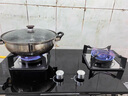 康寶（Canbo）燃氣灶嵌入式天然氣雙灶具家用5.2KW猛火灶臺爐具爐灶一級能效【國家補貼】JZT-2QB219 曬單實(shí)拍圖