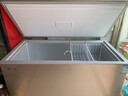 美菱冰柜商用大容量臥式冰柜家用冷藏冷凍單溫雙溫雙箱大冰柜冷凍柜商用家用兩用冷柜全冷凍柜商場超市 【-18℃機控】418升強冷速凍 曬單實拍圖