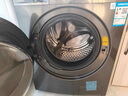 美的（Midea）全自動(dòng)滾筒洗衣機 10公斤家用大容量MG100V36T變頻電機一級能效1.1高洗凈比 蒸汽除菌 家電國補20% MG100V36T 曬單實(shí)拍圖