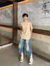 Tcellars板鞋男鞋夏季2025新款潮流撞色低幫厚底透氣運動(dòng)百搭休閑鞋子男 白棕色 42 曬單實(shí)拍圖