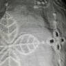 德瑪納【清新純棉】春秋水溶蕾絲刺繡茶歇裙流蘇棉繩荷葉邊女式連衣裙 曬單實拍圖