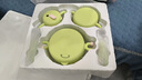 babycare兒童餐具輔食碗注水保溫碗不銹鋼叉勺寶寶吃飯喝水嬰兒周歲禮盒綠 曬單實(shí)拍圖
