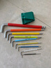 寶工（Pro'sKit）HW-230BL彩色加長球頭內(nèi)六角扳手球頭內(nèi)六方平頭9件套裝 曬單實(shí)拍圖