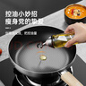 炊大皇煎鍋 316不銹鋼平底煎鍋 不銹鋼不粘煎鍋 電磁爐通用28cmJG28XHYG 曬單實拍圖