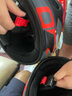 越野頭盔腳踏自行車頭盔山地車DH速降兒童青少年小型戶外公路運動 亞灰土橙送風鏡 中碼（56-58） 曬單實拍圖