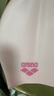 阿瑞娜（arena）簡(jiǎn)約泳帽女款不勒頭護耳長(cháng)發(fā)硅膠防滑游泳帽 粉色 曬單實(shí)拍圖