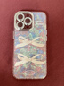 品盟（PISMEXOK）【自帶鏡頭膜】適用于蘋(píng)果iphone16/15promax手機殼秋冬感貝殼紋珍珠蝴蝶保護套創(chuàng  )意少女款外 【蝴蝶結】自帶鏡頭膜 iPhone 16 Pro Max 曬單實(shí)拍圖