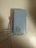 倍思【國標3C認證】超能充三合一充電寶自帶插頭自帶線67W/65W快充手機筆記本適用可上飛機移動電源-藍 曬單實拍圖