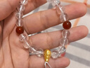 中國黃金（CHINA GOLD）黃財神鴻運招財時尚手鏈女白水晶足金手串紀念日生日禮物送女朋友 重量約2.8g-3.3g【活動定制款不支持7天無理由退換貨】 曬單實拍圖
