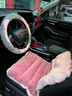歸時(shí)汽車(chē)坐墊冬季毛絨保暖卡通可愛(ài)車(chē)內單片女神冬天車(chē)內增高加厚座墊 2個(gè)裝【粉豬+老虎】加厚加大 曬單實(shí)拍圖