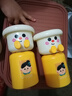 磁吸牙刷杯架洗漱杯套裝免打孔電動(dòng)牙刷架家用浴室衛生間漱口杯架 牙刷架+配套磁吸牙刷杯（白+黃） 曬單實(shí)拍圖
