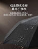 京東京造 總裁 全自動晴雨兩用雨傘三折加大抗風(fēng)商務(wù)折疊木柄傘 商務(wù)黑 曬單實拍圖