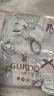 果殼（Gukoo）睡衣情侶迪士尼聯(lián)名冰絲翻領(lǐng)睡衣女家居服套裝男 魯斯佛男套 XL 曬單實(shí)拍圖