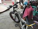 山地車自行車成人越野車沙灘雪地車4.0大輪胎男女式學(xué)生變速車 軟尾車架【象牙白】+【輻條輪】 24寸27速（適合155cm-170cm） 曬單實(shí)拍圖