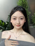 迪后（Dirholl）強光珍珠海藍寶項鏈女鎖骨鏈輕奢年輕生日情人節(jié)禮物送女友老婆 強光珍珠項鏈【順豐極速達】 曬單實拍圖