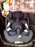 寶得適（BRITAX）寶寶兒童安全座椅0-7歲isize認(rèn)證正反360°旋轉(zhuǎn)成長騎士 精致藍(lán) 曬單實(shí)拍圖