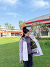 Columbia哥倫比亞戶(hù)外25秋冬新品鈦金防水金點(diǎn)夾棉滑雪服WR0490 551亞太修身版型珍珠紫拼淺紫 L (165/88A) 曬單實(shí)拍圖