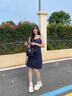 CharisKitty【明星同款】包包女款2025年水桶包單肩斜挎手提包七夕情人節禮物 黑色 曬單實(shí)拍圖