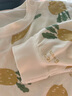 童泰（TONGTAI）嬰兒套裝春秋季純棉寶寶衣服兒童家居服內(nèi)衣上衣高腰褲黃色100cm 曬單實(shí)拍圖