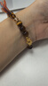 曼卡龍黃金轉(zhuǎn)運珠足金吊墜軟心水果糖掛墜可diy手鏈女定價禮物 糖心蘋果熊熊 曬單實拍圖