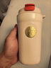麗貝德咖啡杯不銹鋼女高顏值水杯子陶瓷內膽保溫杯米白色 460ML 曬單實拍圖