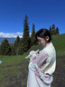 目丸民族風(fēng)連帽大披肩女彩色外搭針織云南圍巾旅游拍照披風(fēng)保暖斗篷潮 曬單實(shí)拍圖