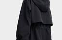 FILA 斐樂(lè )官方女裝梭織外套2025秋新款時(shí)尚休閑收腰寬松連帽工裝夾克 正黑色-BK S 160/80A/S 曬單實(shí)拍圖