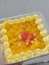 【動(dòng)物奶油】芒果血糯米盒子蛋糕 380g 曬單實(shí)拍圖