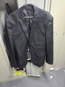 羅蒙西服男士商務(wù)彈力工裝休閑單西外套夾克正裝職業(yè)裝上衣小西裝結婚 曬單實(shí)拍圖